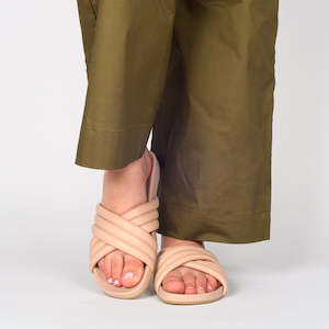 Rollie: Tide Cross Padded Snow Pink