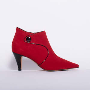 Katie N Me: Josie Red Suede