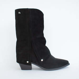 Myla 2 Black Suede