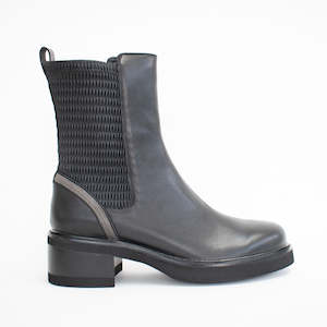 Ankle Boots Mid: Dagga Black