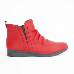 Ankle Boots Flat: Nerine Red Maple