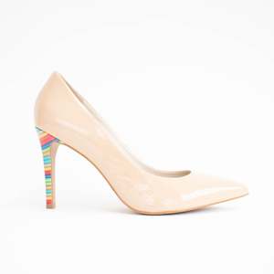 Shoes Heel: Clara Almond Rainbow