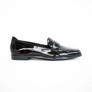 Shoes Flat: Zabrina Black Patent