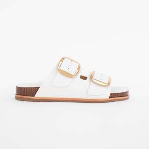 Sandals Flat: Jonah White