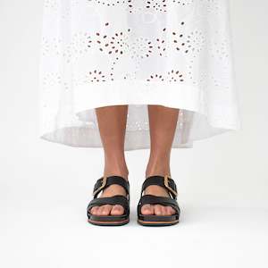 Sandals Flat: Jester Black