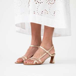 Sandals High: Temptation Soft Gold