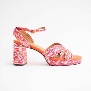 Sandals High: Sheriff Pink Multi