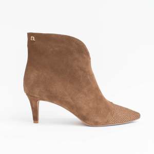 Ankle Boots Mid: Zelia 2 Cognac Gold