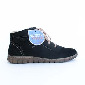 Steffi 53 Black and Beige Nubuck
