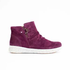 Orthotic Friendly: Solei Burgundy Suede