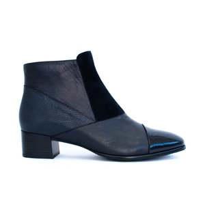 Ankle Boots Mid: Award Navy Mix