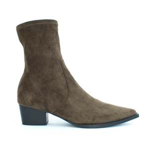 Ankle Boots Mid: West Moss Suede