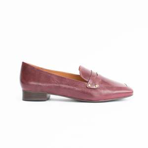 Shoes Flat: Sentry Bordo