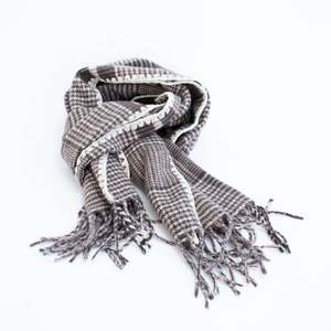 Heritage Check Scarf Brown and Ivory