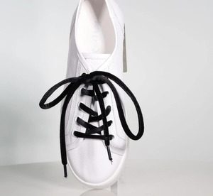 Velvet Cord Laces Black