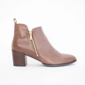 Ankle Boots Mid: Helsinki Chocolate