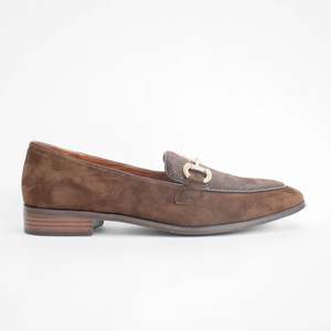 Carmen Choc Suede Scales