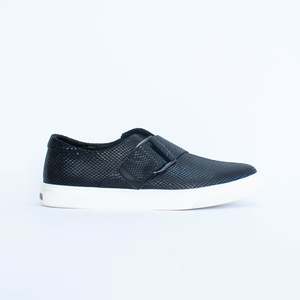 Shoes Flat: Icebath Black Snake Patent