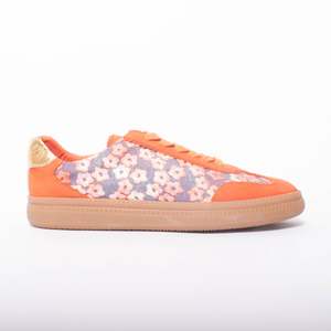 Maisie Tangerine Denim Orchid