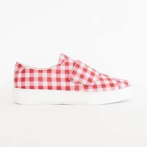 Zena Pink Grey Check