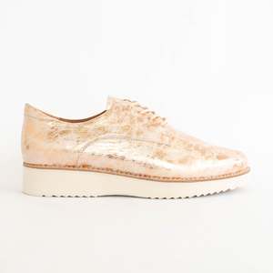 Shoes Flat: Addiction Rose Gold Mottle