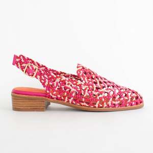 Sandals Flat: Apin Pink Multi