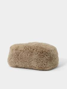 Sheepskin Footstool - Wool Filled