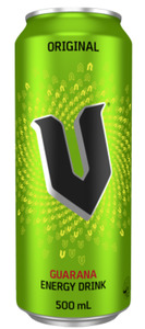 V Guarana Energy Drink Original 500 ml – Maanvi Mart