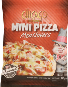 Products: Mini Pizza Chicago Meatlovers 150 G – Maanvi Mart