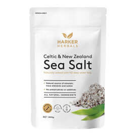 Harker Herbals Celtic & New Zealand Sea Salt with Kelp 300g