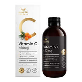 Immune Health: Harker Herbals Vitamin C 650mg 100ml