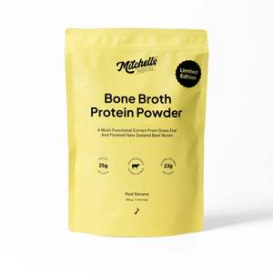 Mitchells Nutrition Bone Broth Protein Banana 500g