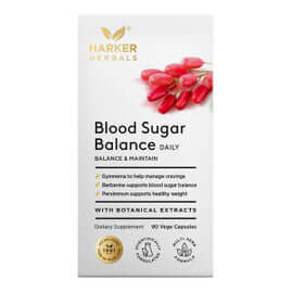 Energy: Harker Herbals Blood Sugar Balance 90 caps