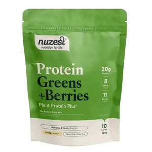 Nuzest Protein Green + Berries 300g Vanilla Caramel