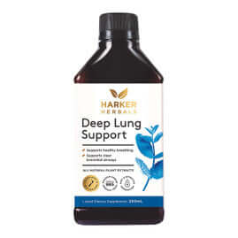 Sleep Recovery: Harker Herbals Deep Lung Support 250ml