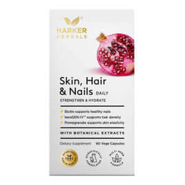 Harker Herbals: Harker Herbals Skin Hair & Nails 60 caps