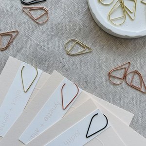 Products: Tear Drop Paper Clips Windmill Press New Zealand - Windmill Press