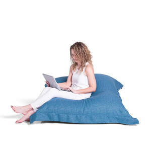 Bean Bags: Lola Kuata Beanbag - Lagoon