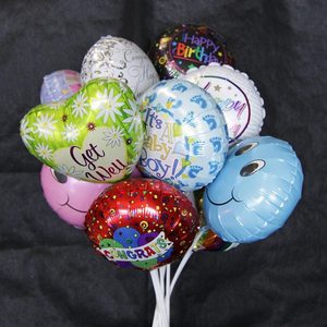 Products: Air Filled Balloons - On a stick Windsor Florist