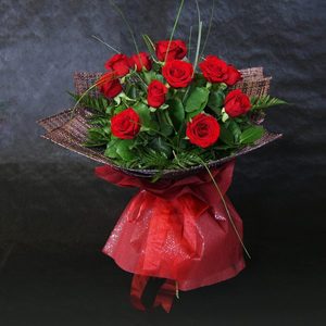 12 Roses - Gift Wrapped Windsor Florist