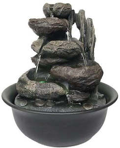 Giftware: Water Feature Natural Rock Pools Warm