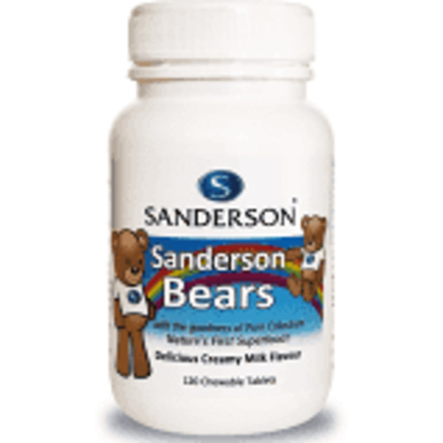 Top Immune Boosters: Sanderson Bears Colostrum chews for kids