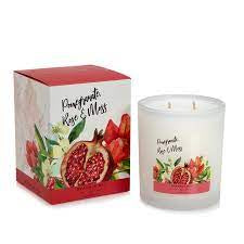 Pomegranate, Rose & Moss Soy Wax Candle 300gm