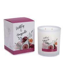 Wild Fig & Honeysuckle Soy Wax Candle 300gm