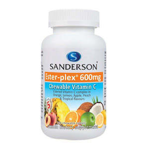 Bargain Corner: Sanderson Ester-Plex 600mg Chewable Vitamin C - Multi Flavours 220's