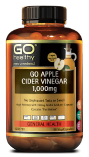 Serious Spring Savings: Go Healthy GO Apple Cider Vinegar 1000mg Capsules 90