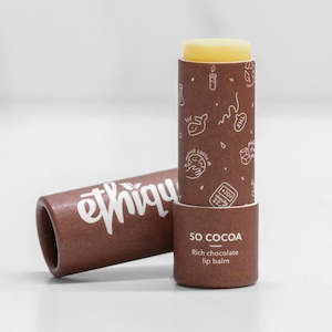 Ethique 1: So Cocoa lip balm™ Lip balm, decadent chocolate (9g)