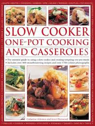 Books: Slow Cooker One-Pot Cooking and Casseroles Hardback book