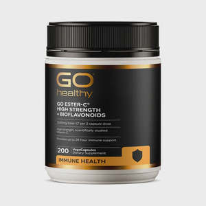Covid Essentials: GO Healthy Go Ester-C High Strength + Bioflavonoids