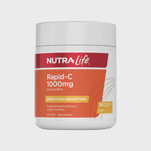 Covid Essentials: Nutra-Life Rapid-C 1000mg-60 tabs